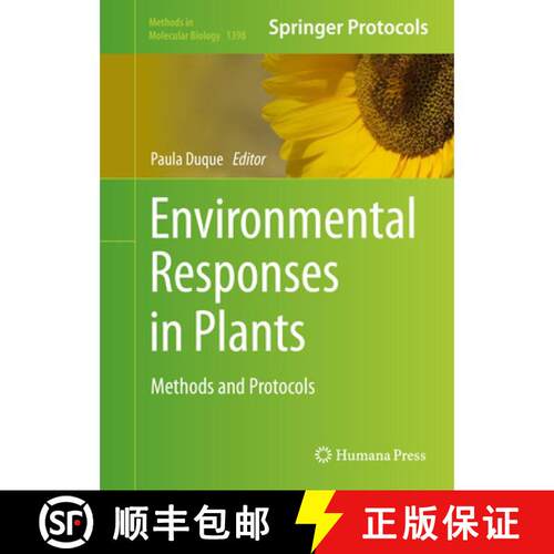 【3-4周达】精装 Environmental Responses in Plants : Methods and Protocols (1st ed. 2016) [9781493933549]