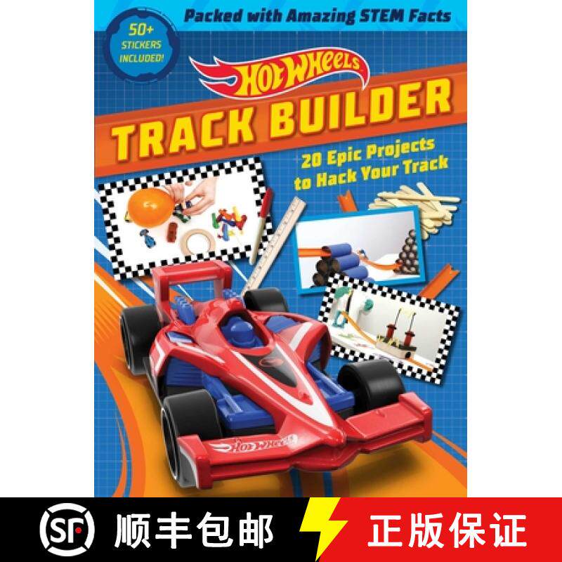 预订 Hot Wheels Track Builder: 20 Epic Projects to Hack Your Track (Stem Books for Kids, Activity Boo... [9781647225445]