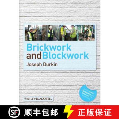 【3-4周达】Brickwork And Blockwork [Wiley土木工程] [9781405199773]