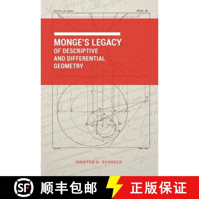 【3-4周达】Monge's Legacy of Descriptive and Differential Geometry [9781942795926]
