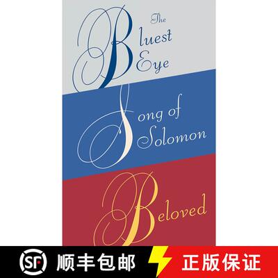 【3-4周达】Toni Morrison Box Set: The Bluest Eye, Song of Solomon, Beloved [9780593082164]