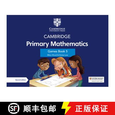 【3-4周达】Cambridge Primary Mathematics Games Book 5 with Digital Access [9781108986878]