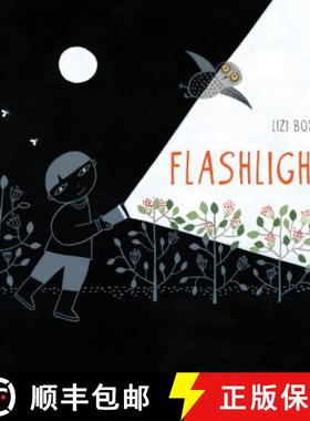 【3-4周达】Flashlight: (Picture Books, Wordless Books for Kids, Camping Books for Kids, Bedtime Story... [9781452118949]