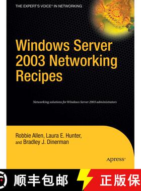 【3-4周达】Windows Server 2003 Networking Recipes: A Problem-Solution Approach (1st ed.) (1st ed.) (1... [9781590597132]