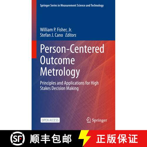 【3-4周达】精装 Person-Centered Outcome Metrology : Principles and Applications for High Stakes Decis... [9783031074646]