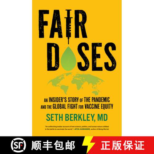 【3-4周达】精装 公平剂量 Fair Doses: An Insider's Story of the Pandemic and the Global Fight for Vacc... [9780520413160]