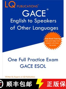 预订 GACE English to Speakers of Other Languages: One Full Practice Exam - Free Online Tutoring - Upd... [9781649263797]