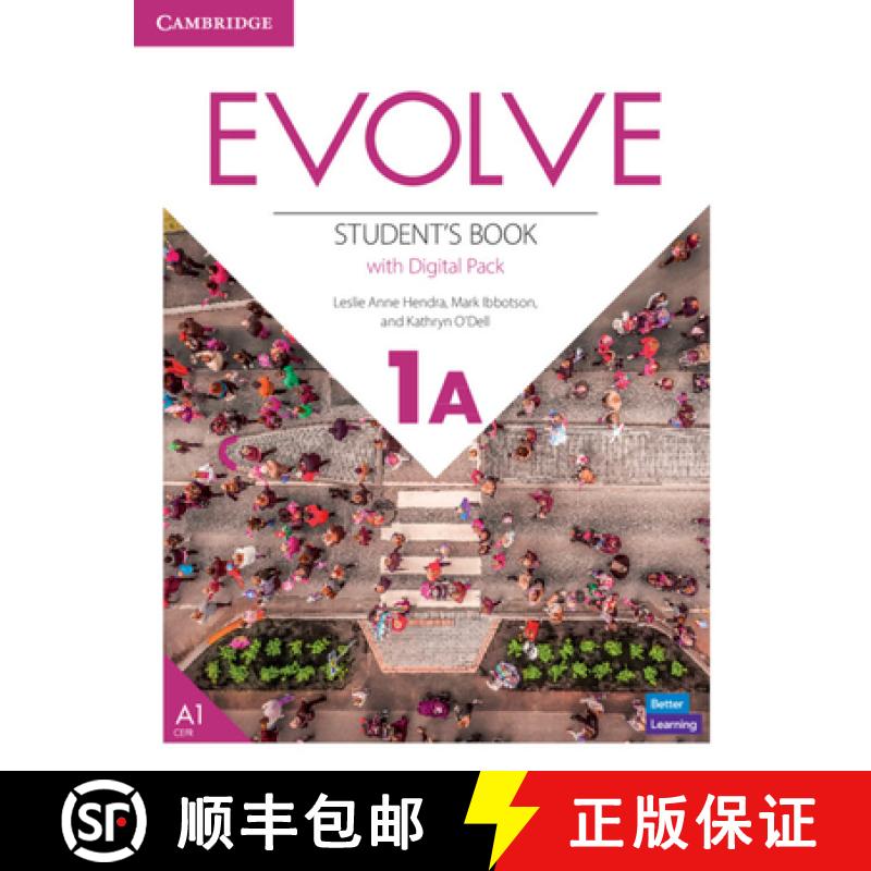 【3-4周达】Evolve Level 1a Student's Book with Digital Pack [9781009231770]
