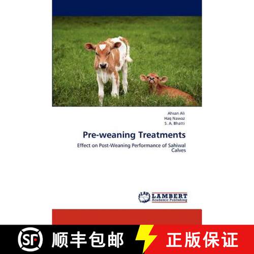 预订 Pre-weaning Treatments [9783845477398]