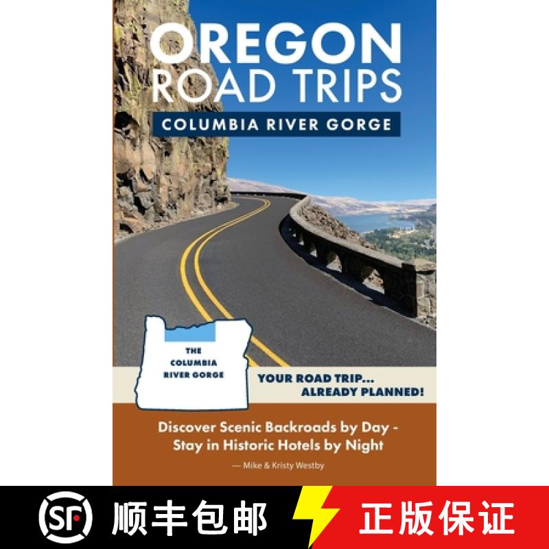 【3-4周达】Oregon Road Trips - Columbia River Gorge Edition [9780998395043]