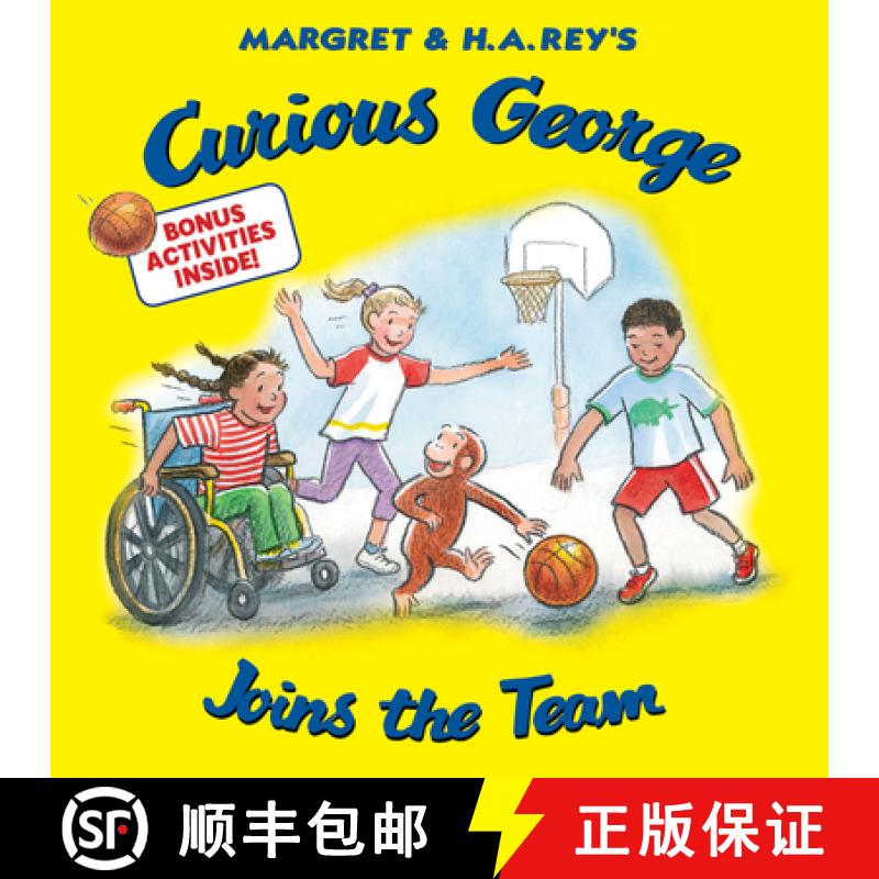 【3-4周达】Curious George Joins the Team [9781328910479]
