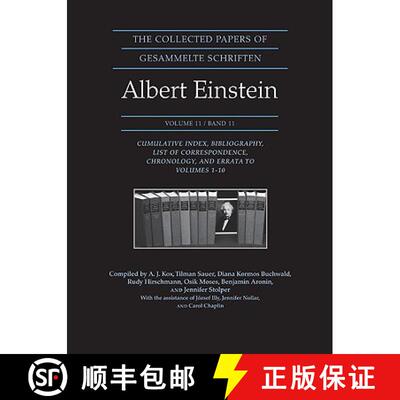 【3-4周达】精装 The Collected Papers of Albert Einstein, Volume 11: Cumulative Index, Bibliography, L... [9780691141879]