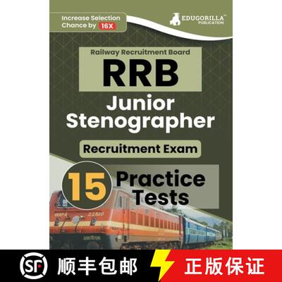 【3-4周达】RRB Junior Stenographer Recruitment Exam Book 2023 (English Edition) | Railway Recruitment... [9789355569318]