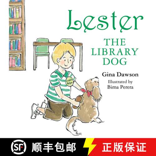 【3-4周达】精装 Lester the Library Dog [9781760795238]
