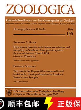 预订 High Species Diversity, Male-female Coevolution, and Metaphyly in Southeast Asian Pholcid Spiders [9783510550425]