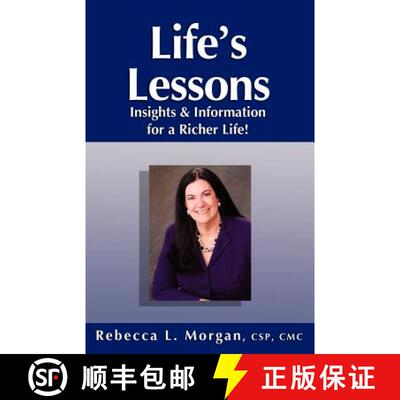 【3-4周达】Life's Lessons Insights and Information for a Richer Life [9780966074017]