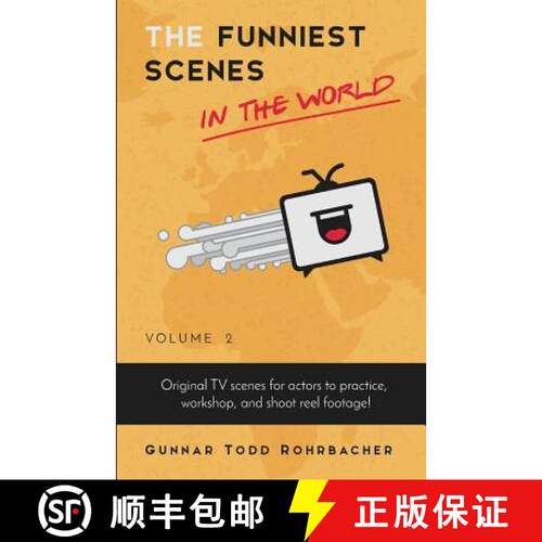 【3-4周达】The Funniest Scenes in the World: Volume 2 [9780998288413]