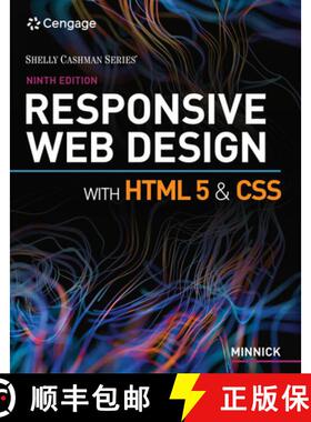 【3-4周达】Responsive Web Design with HTML 5 & CSS [9780357423837]