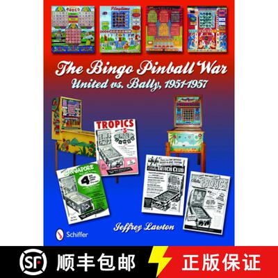 【3-4周达】精装 Bingo Pinball War: United vs Bally, 1951-1957: United vs Bally, 1951-1957 [9780764335570]
