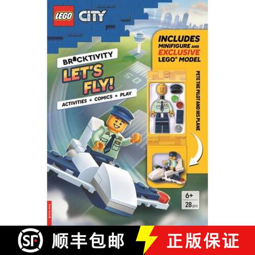 LEGO® City: Let's Fly (with Pete the Pilot minifigure and exclusive plane model) [9781837251759]