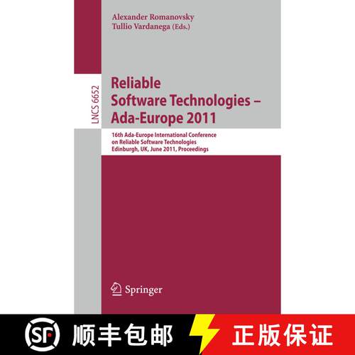 【3-4周达】Reliable Software Technologies – Ada-Europe 2011: 16th Ada-Europe International Conferenc... [9783642213373]