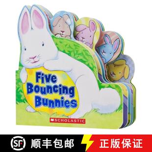 Bunnies 3周达 Bouncing 9780545458252 Five
