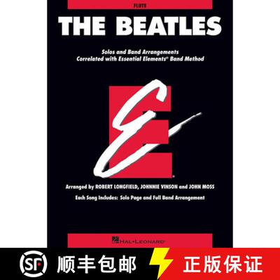 【3-4周达】The Beatles: Essential Elements for Band Correlated Collections Flute [9781423476184]