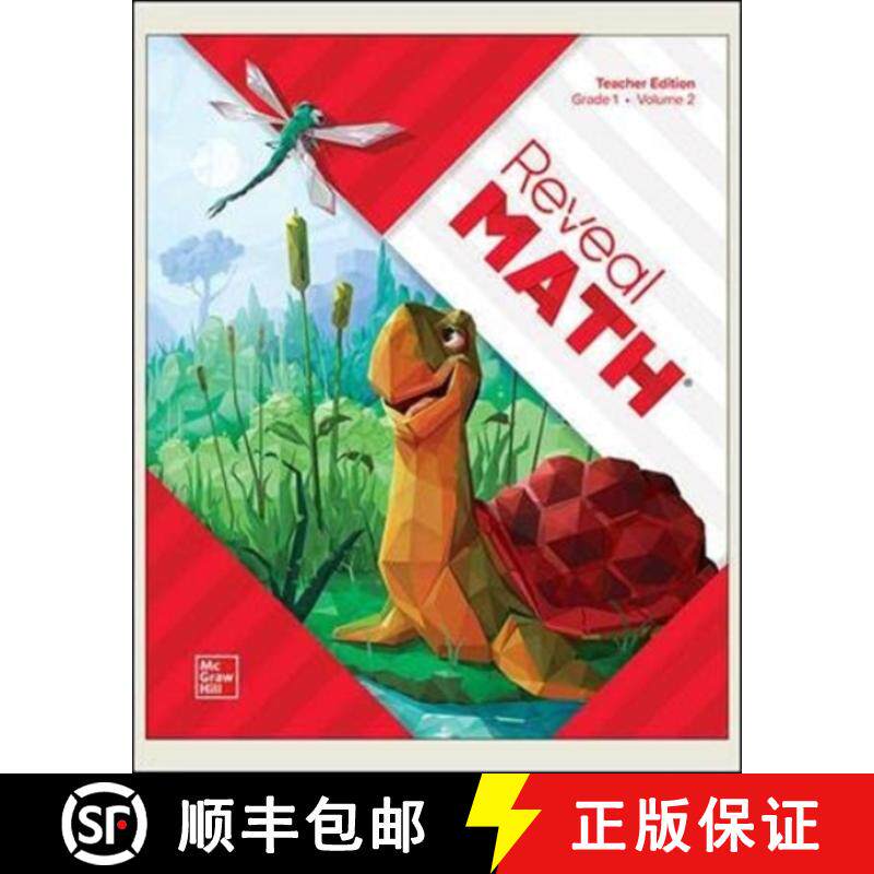 【3-4周达】Reveal Math, Grade 1, Teacher Edition, Volume 2 [9780076839124]