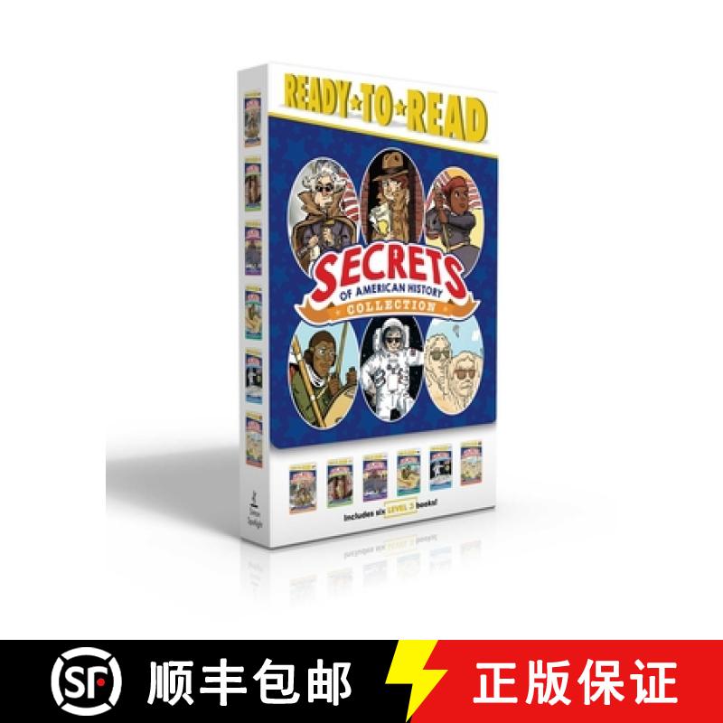【3-4周达】Secrets of American History Collection: The Founding Fathers Were Spies!; Secret Agents! S... [9781534436619]