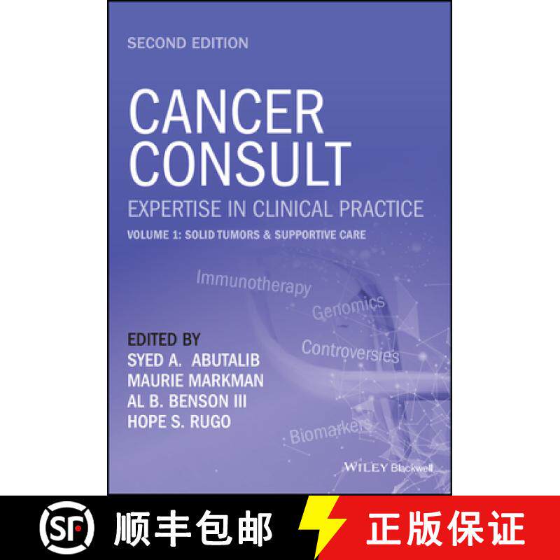 【3-4周达】Cancer Consult: Expertise in Clinical Practice, Se cond Edition. Volume 1: Solid Tumors & ... [9781119823735]