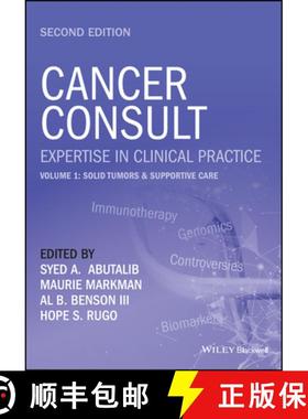 【3-4周达】Cancer Consult: Expertise in Clinical Practice, Se cond Edition. Volume 1: Solid Tumors & ... [9781119823735]