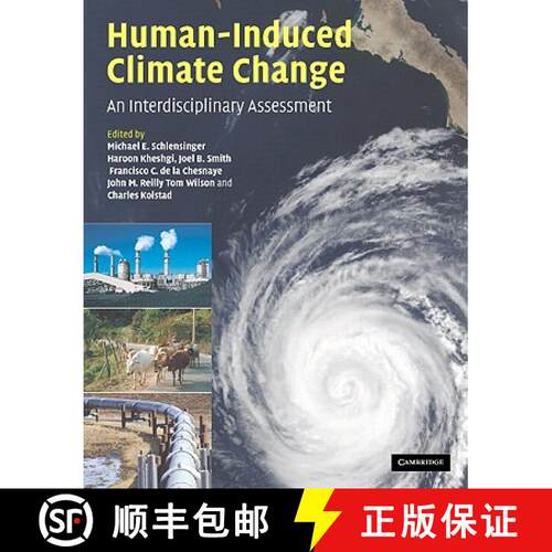 【3-4周达】精装 Human-Induced Climate Change: An Interdisciplinary Assessment [9780521866033]