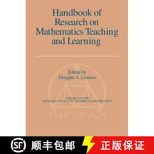 【3-4周达】Handbook of Research on Mathematics Teaching and Learning (Volume 1, PB) [9781593115982]