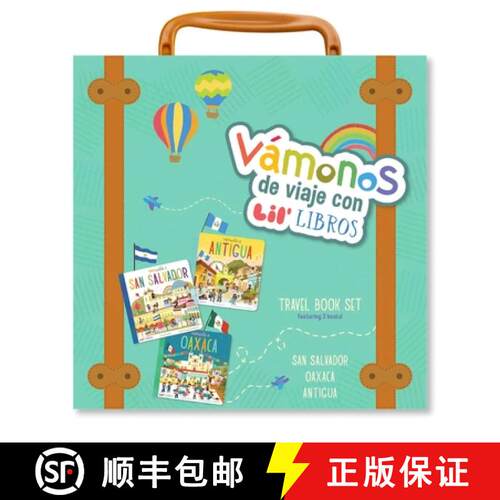【3-4周达】VÁMONOS: Travel Book Set (Bilingual: English/Spanish) [9781948066587]