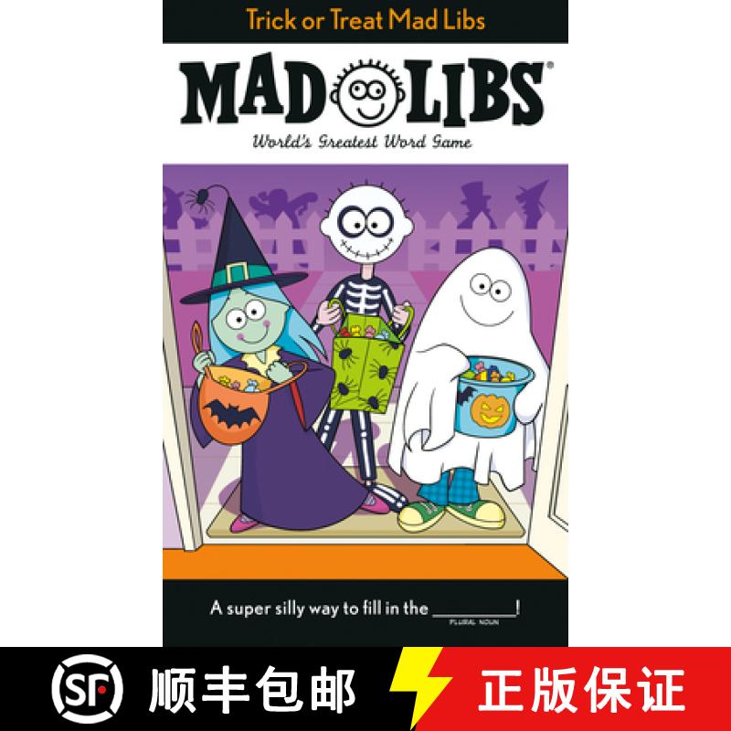 【3-4周达】Trick or Treat Mad Libs: World's Greatest Word Game [9780593096475]