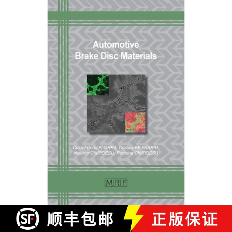 【2-3周达】Automotive Brake Disc Materials [9781644901441]