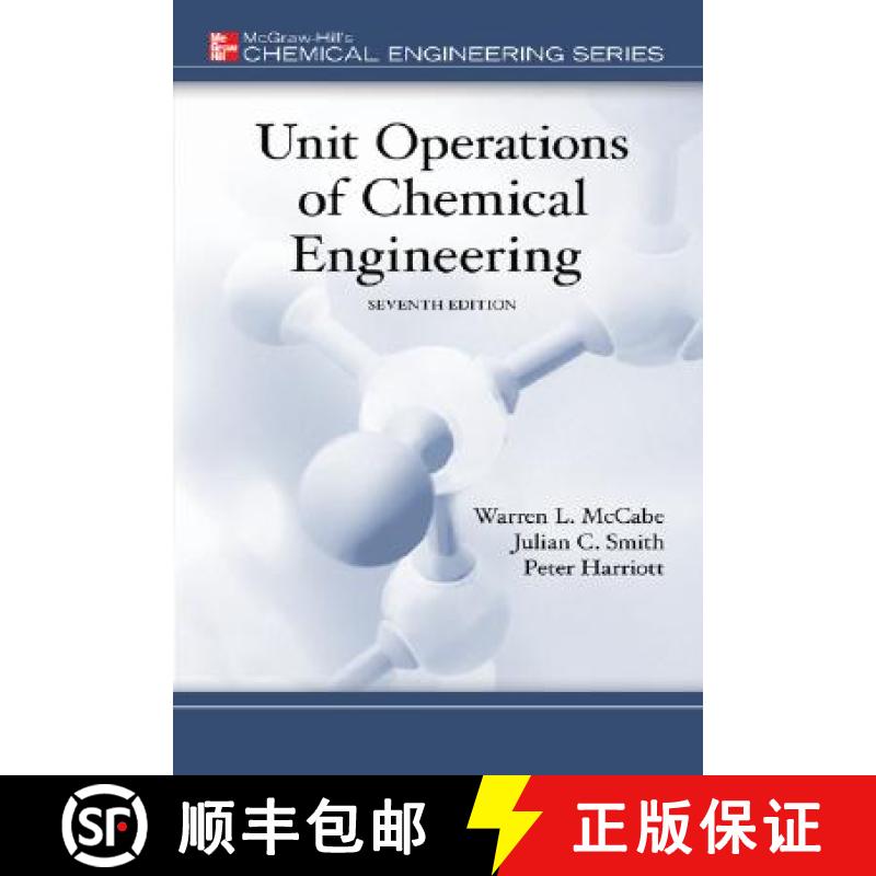 【3-4周达】Unit Operations of Chemical Engineering [9780072848236]