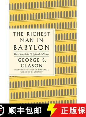 【3-4周达】The Richest Man in Babylon: The Complete Original Edition Plus Bonus Material: (A GPS Guid... [9781250803801]