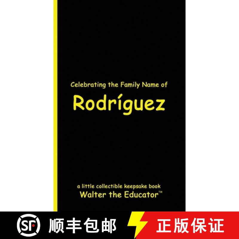 【3-4周达】Celebrating the Family Name of Rodríguez [9798330344291]