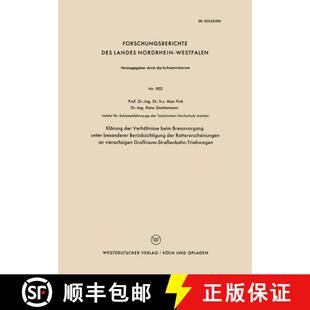 Bremsvorgang Verhaltnisse Unter Ratterers... Klarung Berucksichtigung 4周达 9783663036944 Der Besonderer Beim