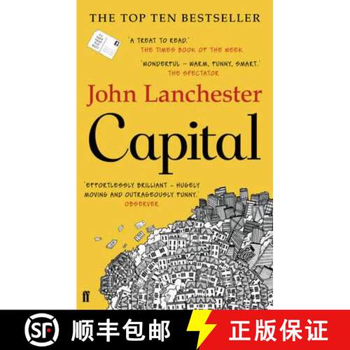 【3-4周达】Capital : The bestselling novel, now on Netflix [9780571234622]