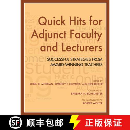 【3-4周达】Quick Hits for Adjunct Faculty and Lecturers – Successful Strategies from Award–Winning ... [9780253018342]