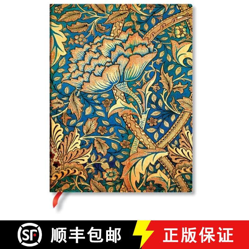 【3-4周达】Morris Windrush (William Morris) Ultra Unlined Journal [9781439781128]