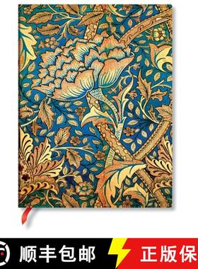 【3-4周达】Morris Windrush (William Morris) Ultra Unlined Journal [9781439781128]