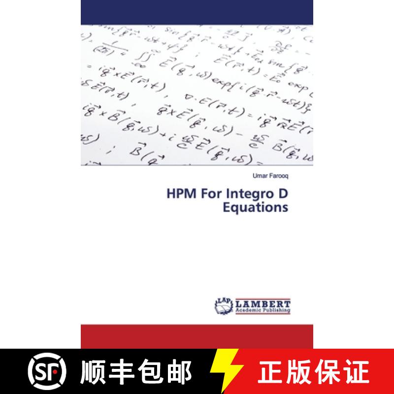 预订 HPM For Integro D Equations [9783330084643]