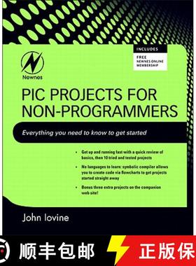 【3-4周达】PIC Projects for Non-Programmers [9781856176033]