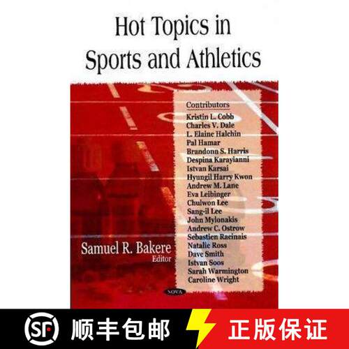 【3-4周达】精装 Hot Topics in Sports and Athletics [9781604560770]