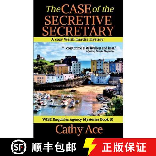 【3-4周达】The Case of the Secretive Secretary: A WISE Enquiries Agency cozy Welsh murder mystery [9781990550225]