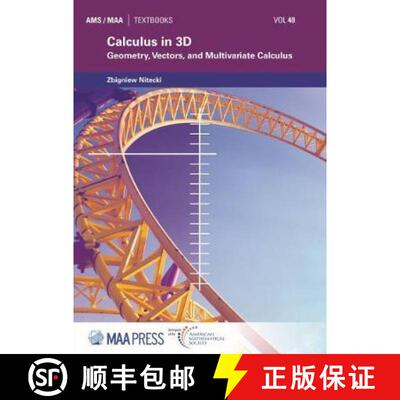 【3-4周达】Calculus in 3D – Geometry, Vectors, and Multivariate Calculus [9781470443603]