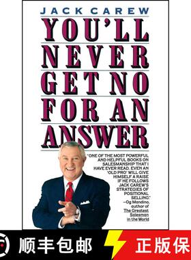 【3-4周达】You'll Never Get No For An Answer [9780671736491]